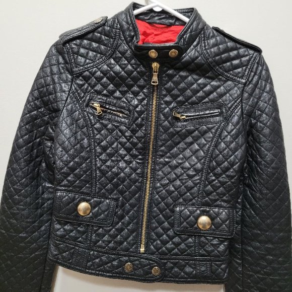 Dolce  & Gabana quilted soft leather  bomber jacket womens - Picture 3 of 9